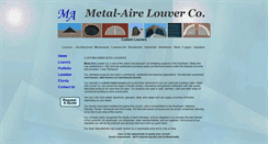 Desktop Screenshot of metal-airelouver.com